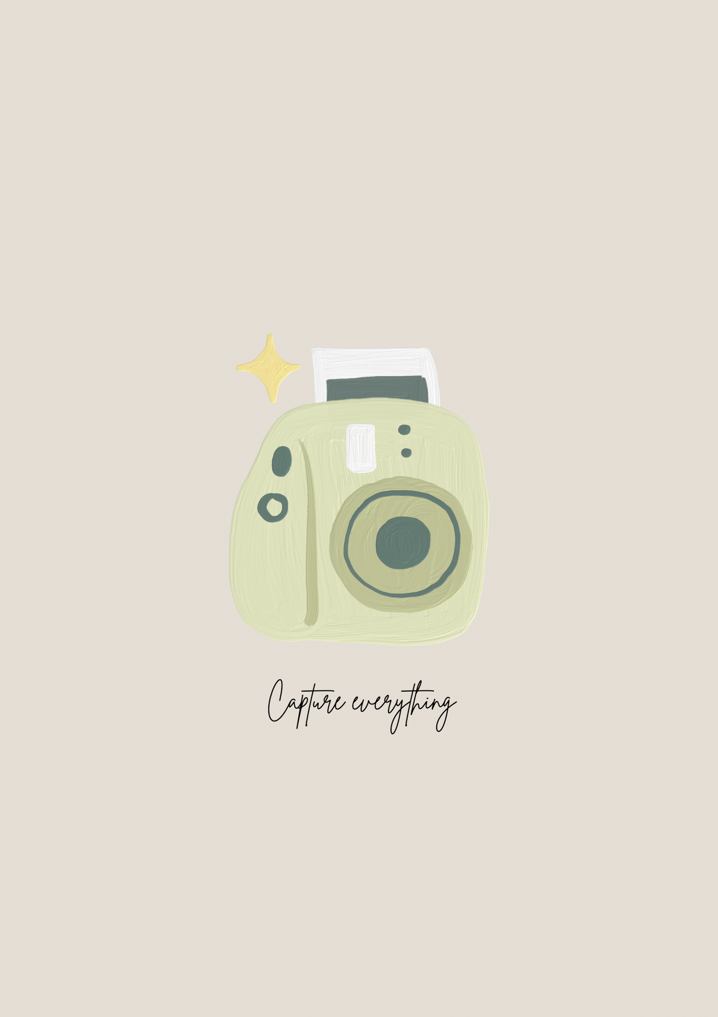 Capture everything | Quote Print | Wall Art